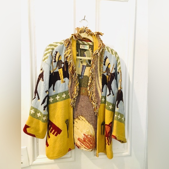 Jackets & Blazers - ❤️host pick❤️Handwoven stunning aboriginal styled jacket